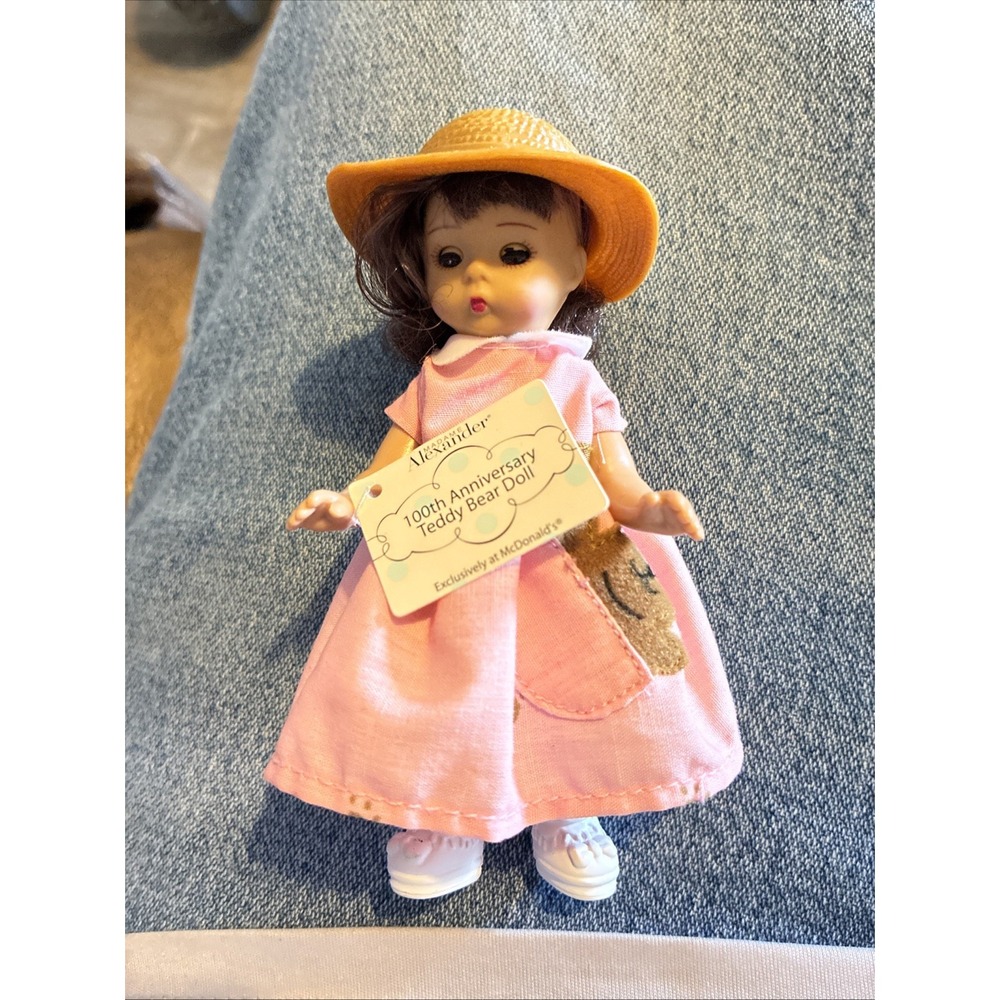 Madame Alexander 100th anniversary Teddy Bear Doll Vintage 2002 with tag